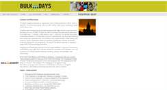 Desktop Screenshot of bulkdays.com