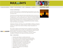 Tablet Screenshot of bulkdays.com